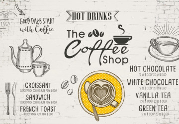the cafe shop kahve ve yiyecek…